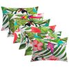 vidaXL Federa 6 pcs HEERLEN Multicolore 30 x 50 cm Poliestere