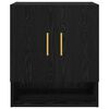 vidaXL Armadietto a muro Rovere nero 60 x 31 x 70 cm Legno multistrato