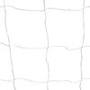 vidaXL Porte da Calcio 2 pz con Reti 182x61x122 cm in Acciaio Bianche