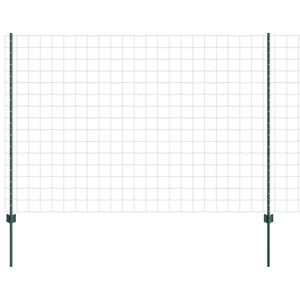 vidaXL Recinzione Euro con palo 10 x 1,6 m Acciaio rivestito in PVC