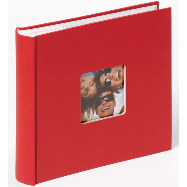 Walther Design Album Fotografico Fun Memo 10x15cm Rosso 200 Foto