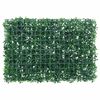 &nbsp;vidaXL Recinzione Foglie Arbusti Artificiali&nbsp;24 pz Verde 40x60 cm
