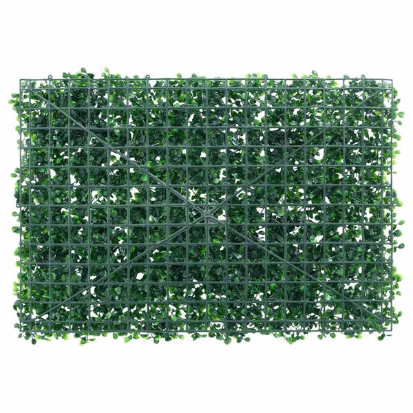 &nbsp;vidaXL Recinzione Foglie Arbusti Artificiali&nbsp;24 pz Verde 40x60 cm