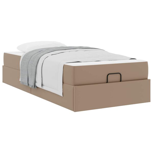 vidaXL Struttura letto con materasso con materasso 2 pcs Tanno PVC