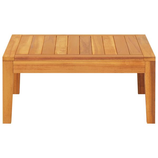 vidaXL Tavolo da Giardino 64x64x29 cm in Legno Massello di Acacia