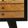 vidaXL Mobile Porta TV in Legno Massello di Mango 120x30x50 cm