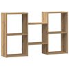 vidaXL Scaffale a Parete Rovere Artigianale 96x18x60 cm in Truciolato