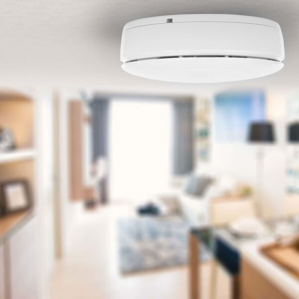 Smartwares Allarme Antincendio 12x9x4 cm Bianco