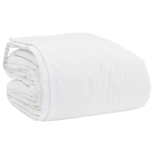 vidaXL Set di Piumoni con cuscino 3 pcs Bianco Piuma d'anatra