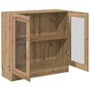 vidaXL Libreria Rovere Artigianale 82,5x30,5x80 cm Legno Multistrato