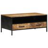vidaXL Tavolino da salotto con cassetto Marrone 90 x 50 x 40 cm
