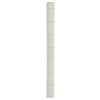 vidaXL Membrana Antierbacce Bianca 1,5x100 m in PP