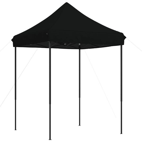 vidaXL Tenda Party Nero 200 x 200 x 306 cm Tessuto Oxford