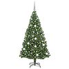 vidaXL Albero di Natale artificiale con 300 LED Verde 180 cm