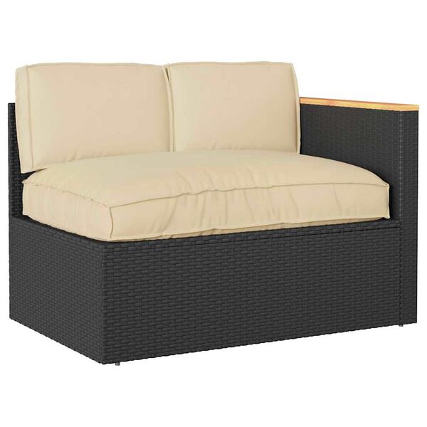 vidaXL Set di Cuscini 3 pcs Beige Tessuto Oxford