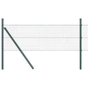 vidaXL Palo della recinzione Grigio