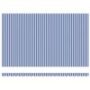 vidaXL Tenda Retrattile Blu e Bianco 500 &times; 300 cm Alluminio e Tessuto