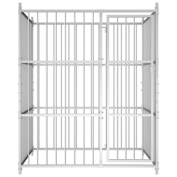 vidaXL Canile da Esterno 150x150x185 cm