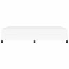 vidaXL Struttura del letto Bianco Puro 140 x 190 cm Tessuto
