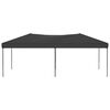 vidaXL Tenda per Feste Pieghevole Antracite 3x6 m