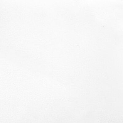 vidaXL Giroletto a Molle con Materasso Bianco 80x200 cm in Similpelle