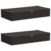 vidaXL Scatola di Stoccaggio 2 pcs Antracite 100 x 50 x 18 cm