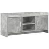 vidaXL Mobile TV 102 x 33 x 47 cm Grigio Cemento Legno ingegnerizzato