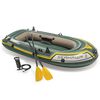 Intex Gommone Gonfiabile con Remi e Pompa Seahawk 2 Set