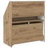 vidaXL Libreria per Bambini Rovere artigianale 60 x 29,5 x 69 cm