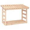 vidaXL Portalegna 108x64,5x78 cm in Legno Massello di Pino