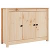 vidaXL Credenza 100x35x74 cm in Legno Massello di Pino