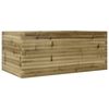 vidaXL Fioriera da Giardino 110x60x45,5 cm in Legno di Pino Impregnato