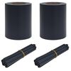 vidaXL Schermi privati per il giardino 2 pcs Grigio scuro 35 x 0,19 m