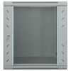 vidaXL Armadietto di rete Grigio 60 x 60 x 65 cm Acciaio
