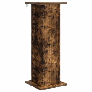 vidaXL Supporto per piante Rovere Fumo 30,5 x 30 x 80,5 cm