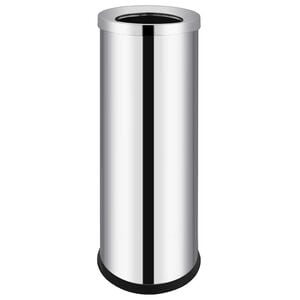 vidaXL Pattumiera da Albergo 32 L in Acciaio Inox