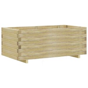 vidaXL Letto Rialzato 100x50x40 cm in Legno Rettangolare