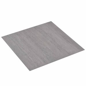 vidaXL Tavole per Pavimenti 55 pcs Grigio 5,11 m&sup2; PVC