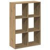 vidaXL Libreria Divisorio Rovere 69,5x29x103,5 cm in Truciolato