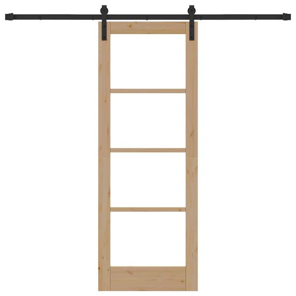 vidaXL Porta scorrevole ORKDAL Naturale 73,5 x 198,5 cm