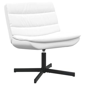 vidaXL Sedia girevole Bianco 63 x 75 x 76 cm PU
