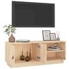 vidaXL Mobile Porta TV 105x34x40 cm in Legno Massello di Pino