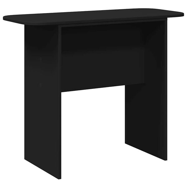 vidaXL Tavolo consolle Nero 93 x 40 x 75 cm Legno multistrato
