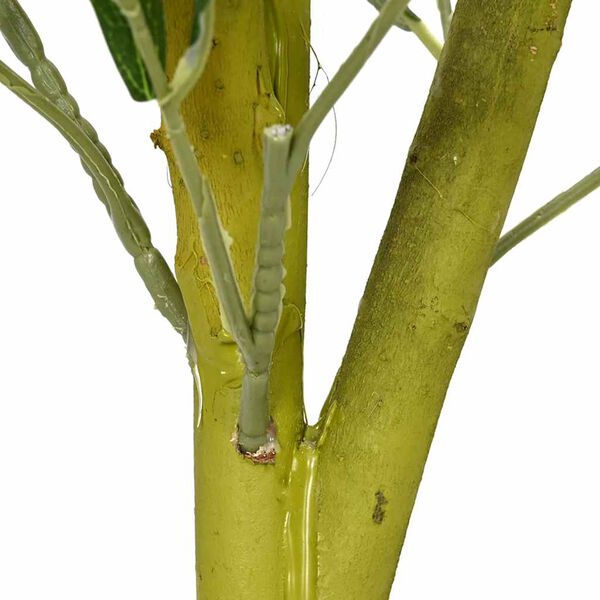 vidaXL Albero Ulivo Artificiale 450 Foglie 120 cm Verde