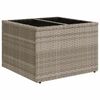 vidaXL Set Divano da Giardino 4pz con Cuscini Grigio Chiaro Polyrattan