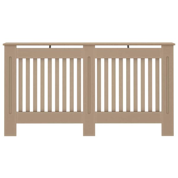 vidaXL Copertura per Radiatore 152x19x81,5 cm in MDF