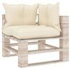 vidaXL Set Salotto Giardino su Pallet Cuscini 6 pz in Legno di Pino