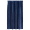 vidaXL Tende oscuranti 2 pcs Blu Scuro 140 x 140 cm Velluto