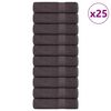 vidaXL Asciugamani da bagno FROGN 25 pz Antracite 100x150 cm 360 g/m&sup2;