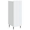 vidaXL Credenza Bianco 34,5 x 33 x 92 cm Legno ingegnerizzato